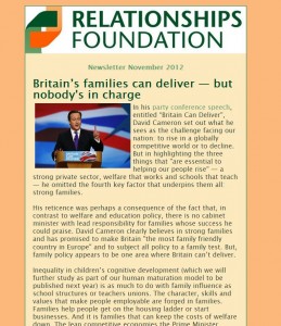 Newsletter November 2012