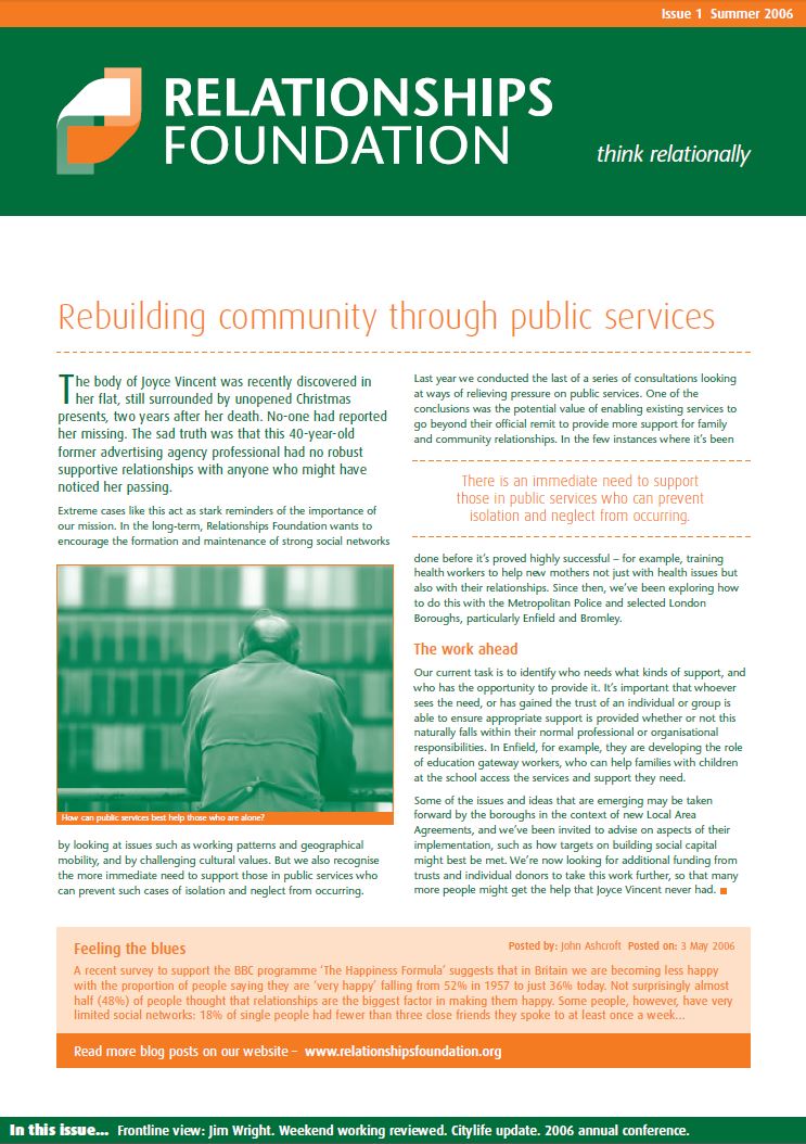 Newsletter Summer 2006